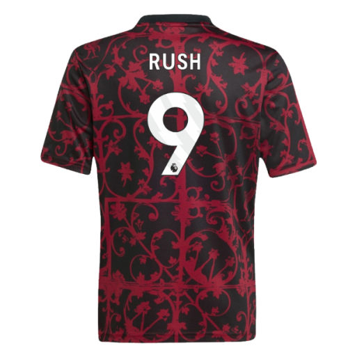 2025-2026 Liverpool Pre-Match Shirt (Black) - Kids (Rush 9)
