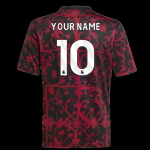 2025-2026 Liverpool Pre-Match Shirt (Black) - Kids