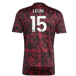 2025-2026 Liverpool Pre-Match Shirt (Black) (Leoni 15)