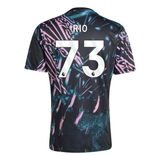 2025-2026 Liverpool Pre Match Shirt (Black) (Rio 73)