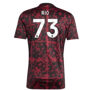 2025-2026 Liverpool Pre-Match Shirt (Black) (Rio 73)