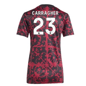 2025-2026 Liverpool Pre-Match Shirt (Black) - Womens (Carragher 23)
