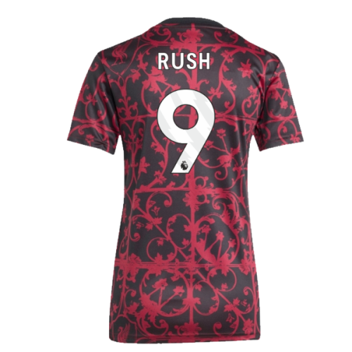 2025-2026 Liverpool Pre-Match Shirt (Black) - Womens (Rush 9)