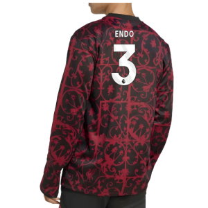 2025-2026 Liverpool Pre-Match Warm Top (Black) (Endo 3)