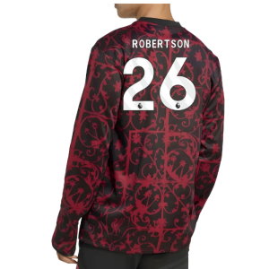2025-2026 Liverpool Pre-Match Warm Top (Black) (Robertson 26)
