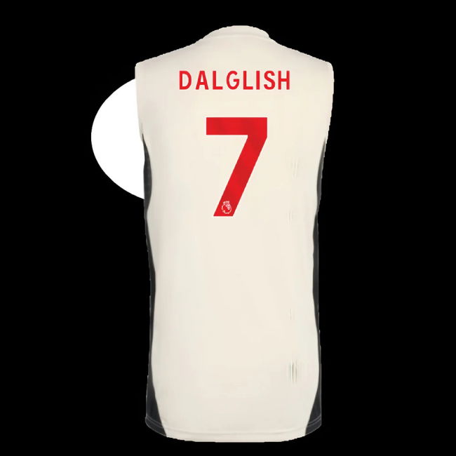 2025-2026 Liverpool Sleeveless Jersey (White) (Dalglish 7)