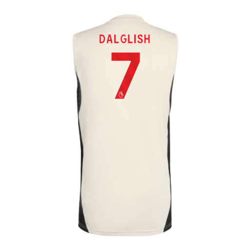 2025-2026 Liverpool Sleeveless Jersey (White) (Dalglish 7)