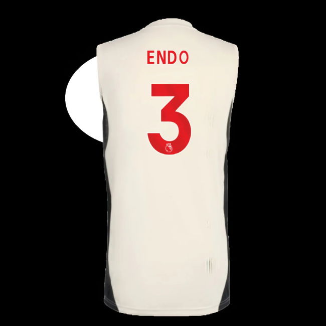 2025-2026 Liverpool Sleeveless Jersey (White) (Endo 3)
