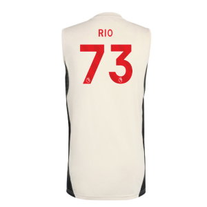 2025-2026 Liverpool Sleeveless Jersey (White) (Rio 73)