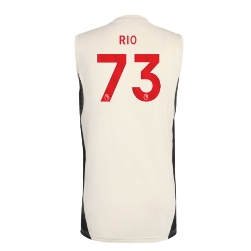 2025-2026 Liverpool Sleeveless Jersey (White) (Rio 73)