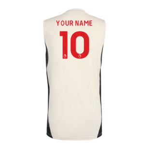 2025-2026 Liverpool Sleeveless Jersey (White)