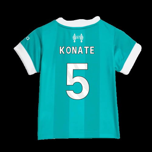 2025-2026 Liverpool Third Baby Kit (Konate 5)