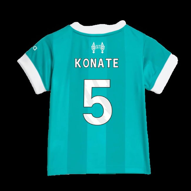 2025-2026 Liverpool Third Baby Kit (Konate 5)