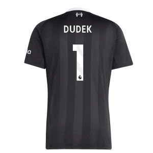 2025-2026 Liverpool Third Goalkeeper Shirt (Black) (Dudek 1)