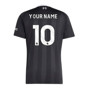 2025-2026 Liverpool Third Goalkeeper Shirt (Black)