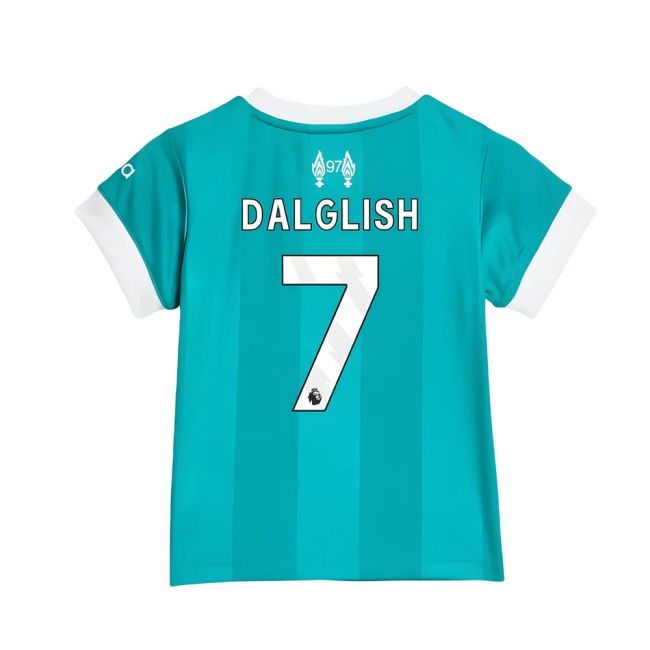 2025-2026 Liverpool Third Mini Kit (Dalglish 7)