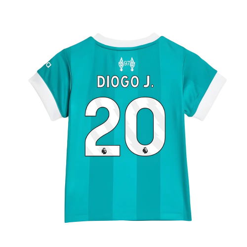 2025-2026 Liverpool Third Mini Kit (Diogo J. 20)