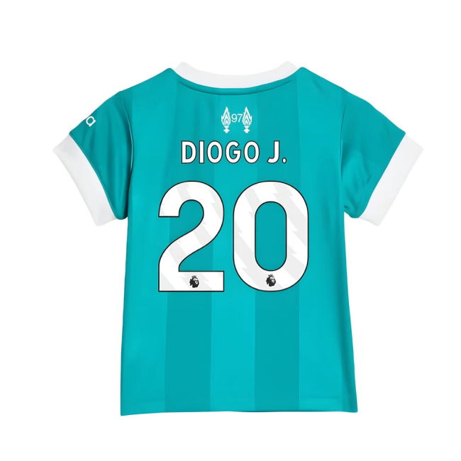 2025-2026 Liverpool Third Mini Kit (Diogo J. 20)