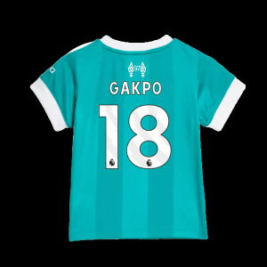 2025-2026 Liverpool Third Mini Kit (Gakpo 18)