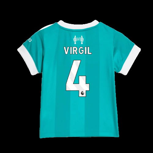 2025-2026 Liverpool Third Mini Kit (Virgil 4)