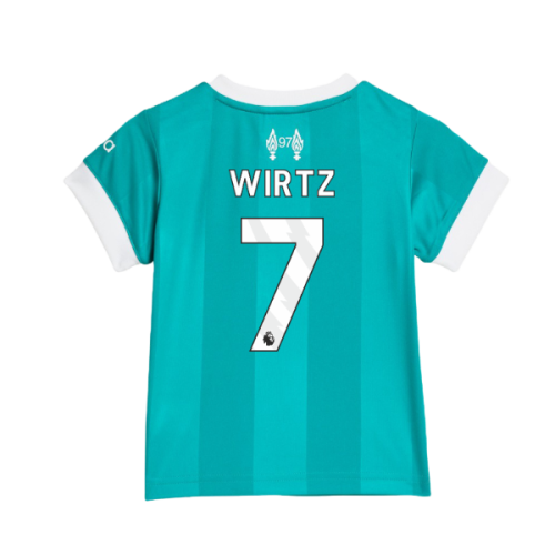 2025-2026 Liverpool Third Mini Kit (Wirtz 7)
