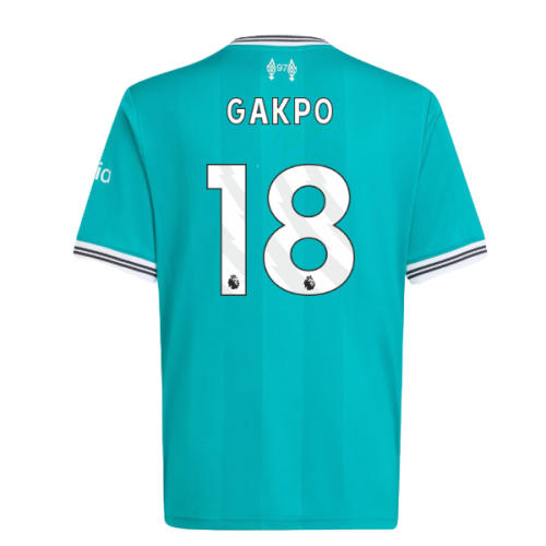2025-2026 Liverpool Third Shirt (Kids) (Gakpo 18)