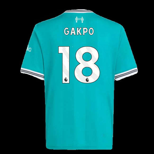 2025-2026 Liverpool Third Shirt (Kids) (Gakpo 18)