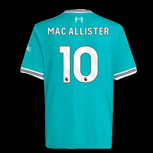2025-2026 Liverpool Third Shirt (Kids) (Mac Allister 10)