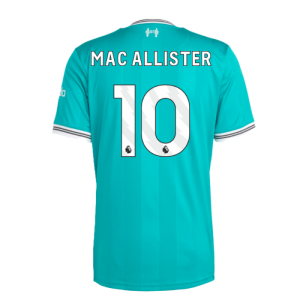 2025-2026 Liverpool Third Shirt (Mac Allister 10)