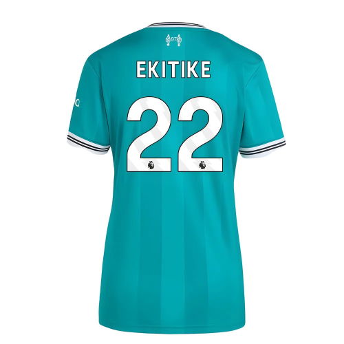 2025-2026 Liverpool Third Shirt (Womens) (Ekitike 22)