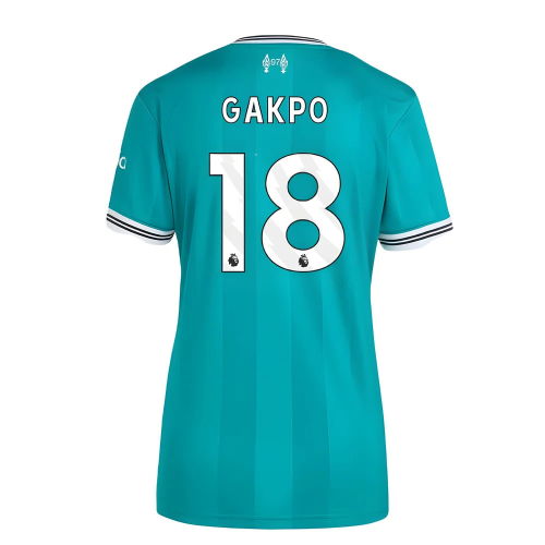 2025-2026 Liverpool Third Shirt (Womens) (Gakpo 18)