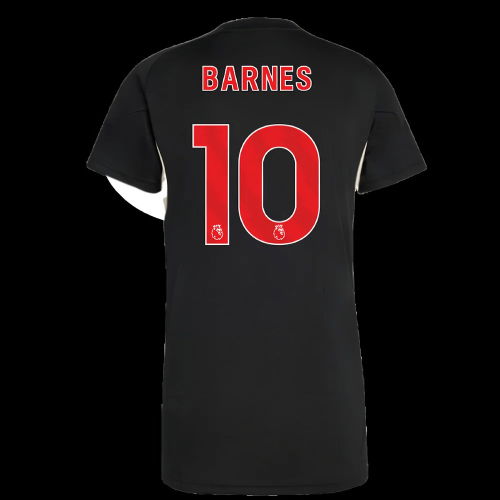2025-2026 Liverpool Training Jersey (Black) - Womens (Barnes 10)