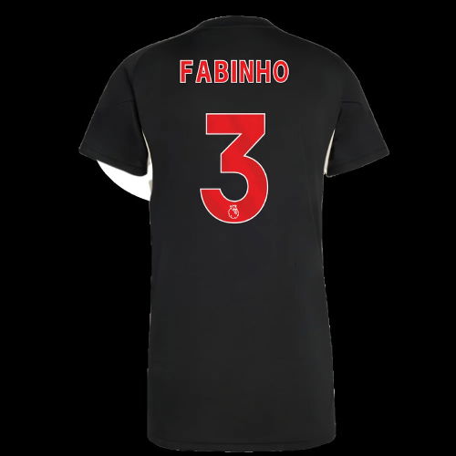 2025-2026 Liverpool Training Jersey (Black) - Womens (Fabinho 3)