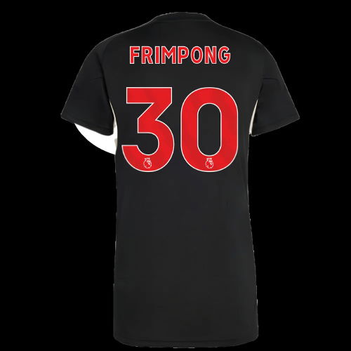 2025-2026 Liverpool Training Jersey (Black) - Womens (Frimpong 30)