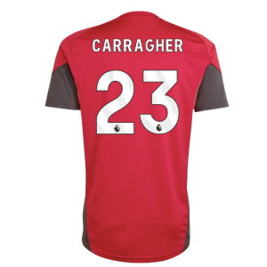 2025-2026 Liverpool Training Jersey (Strawberry Red) (Carragher 23)