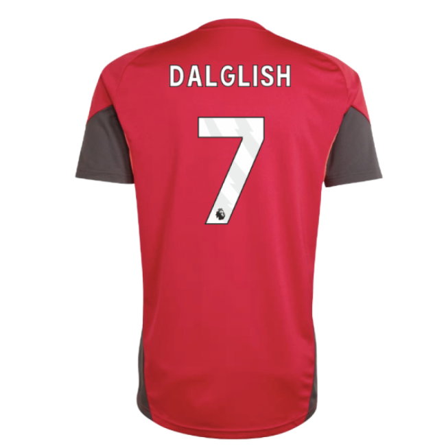 2025-2026 Liverpool Training Jersey (Strawberry Red) (Dalglish 7)