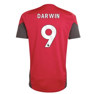 2025-2026 Liverpool Training Jersey (Strawberry Red) (Darwin 9)