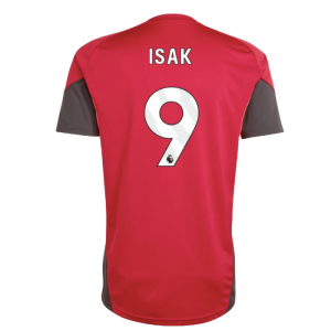 2025-2026 Liverpool Training Jersey (Strawberry Red) (Isak 9)