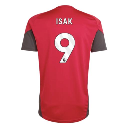 2025-2026 Liverpool Training Jersey (Strawberry Red) (Isak 9)