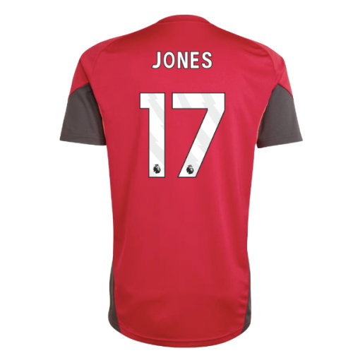 2025-2026 Liverpool Training Jersey (Strawberry Red) (Jones 17)