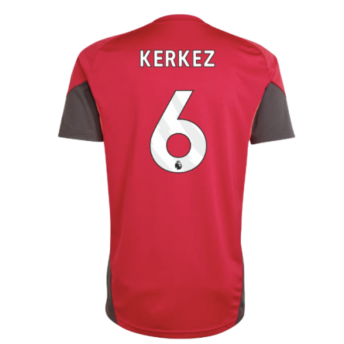 2025-2026 Liverpool Training Jersey (Strawberry Red) (Kerkez 6)