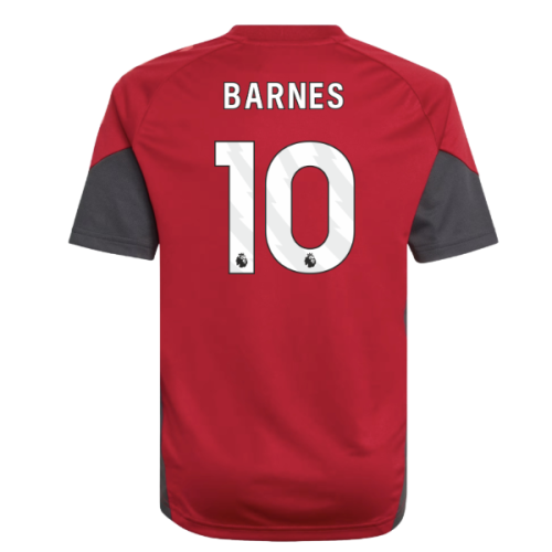 2025-2026 Liverpool Training Jersey (Strawberry Red) - Kids (Barnes 10)