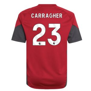 2025-2026 Liverpool Training Jersey (Strawberry Red) - Kids (Carragher 23)