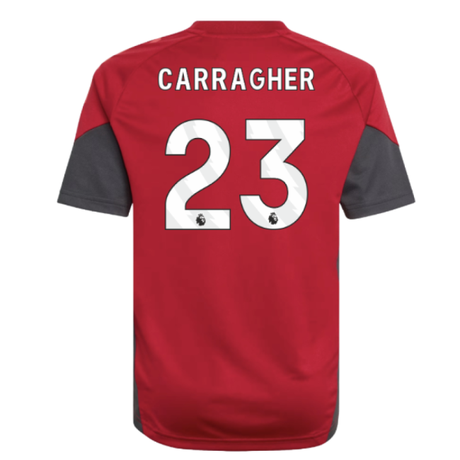 2025-2026 Liverpool Training Jersey (Strawberry Red) - Kids (Carragher 23)