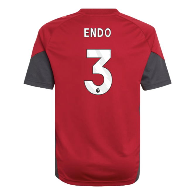 2025-2026 Liverpool Training Jersey (Strawberry Red) - Kids (Endo 3)
