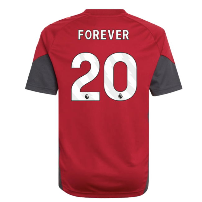 2025-2026 Liverpool Training Jersey (Strawberry Red) - Kids (Forever 20)