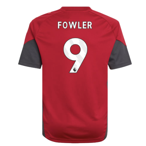 2025-2026 Liverpool Training Jersey (Strawberry Red) - Kids (Fowler 9)