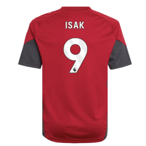 2025-2026 Liverpool Training Jersey (Strawberry Red) - Kids (Isak 9)