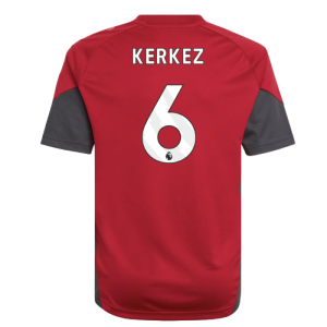 2025-2026 Liverpool Training Jersey (Strawberry Red) - Kids (Kerkez 6)