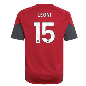 2025-2026 Liverpool Training Jersey (Strawberry Red) - Kids (Leoni 15)